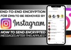 As of May 8, 2026, Meta officially removed support for end-to-end encryption (E2EE) on Instagram direct messages.