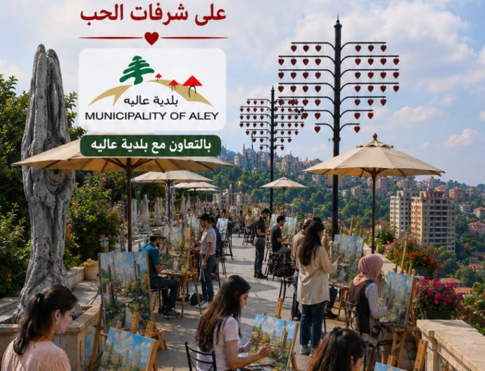 لقاء مع الفنّانين التشكيليين في مدينة عاليه - الأحد 19 تموز 2026