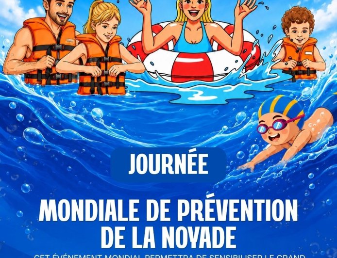 25 Juillet : Journée mondiale de prévention de la noyade