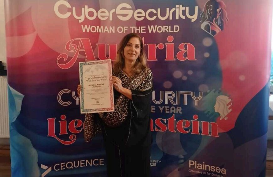Dr. Mona Al-Achkar Jabbour Elevates Lebanon's Name Globally by Winning a Prestigious Cybersecurity Award