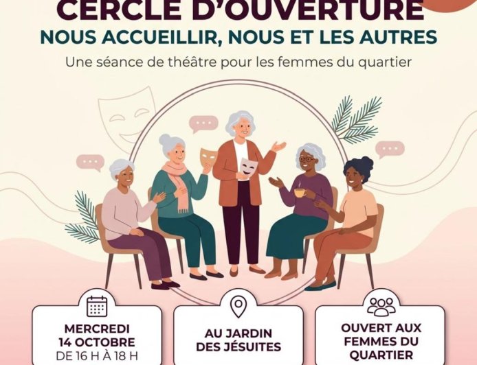 Une séance de théâtre interactif pour les femmes des quartiers de Rmeil et Geitawi au Jardin des Jésuites